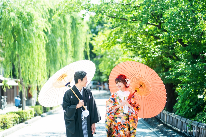 祇園・白川南・巽橋・京都前撮り 片倉写真事務所