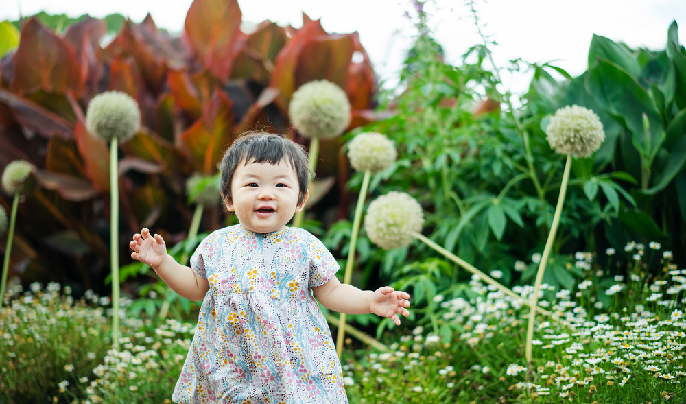 京都植物園 子供写真