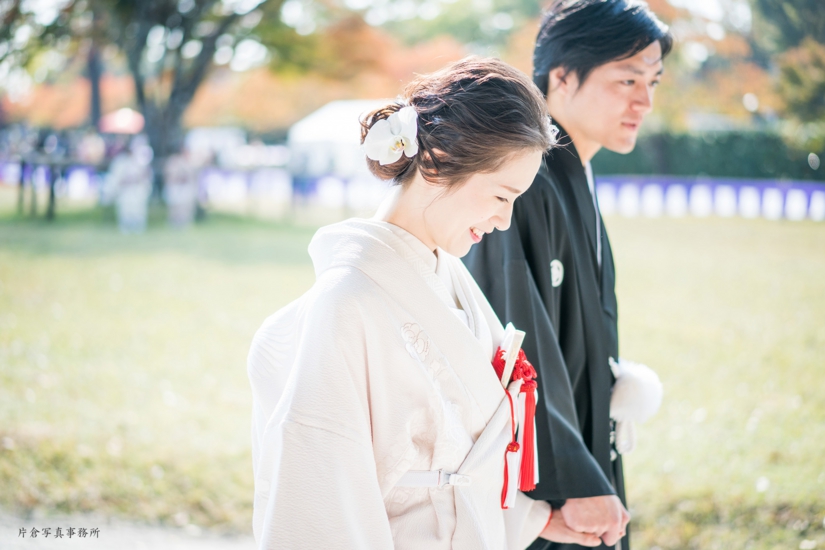 上賀茂神社　結婚式　写真