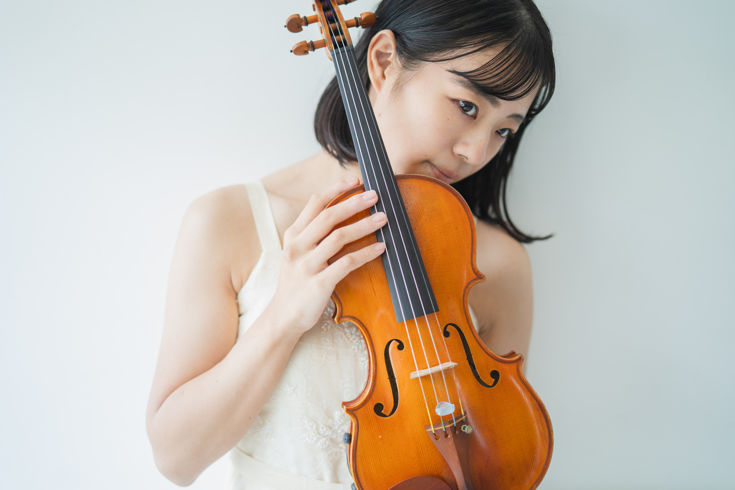 演奏者　バイオリン　プロフィール写真撮影　関西　京都